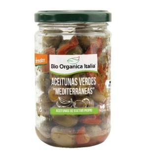 Aceituna Verde Aliño Med. Bio Organica Italia 180G Bio Organica Italia
