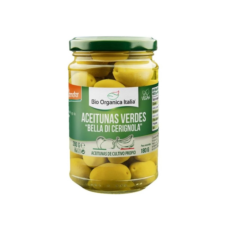 Aceituna Verde Gigante Bio Organica Italia 280 G Bio Organica Italia Aceituna Verde Gigante Bio Organica Italia 280 G Bio Organica Italia