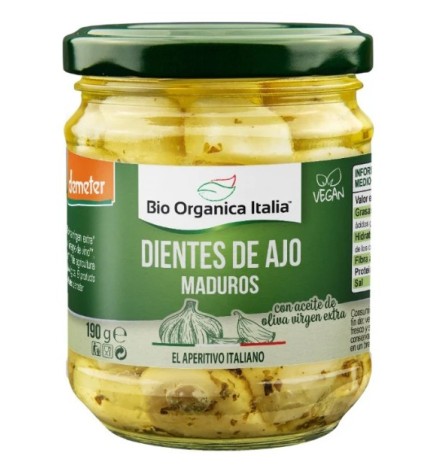 Ajos Aceite Bio Organica Italia 190G Bio Organica Italia