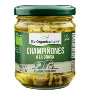 Champiñones Brasa Aceite Bio Organica Italia 190G Bio Organica Italia