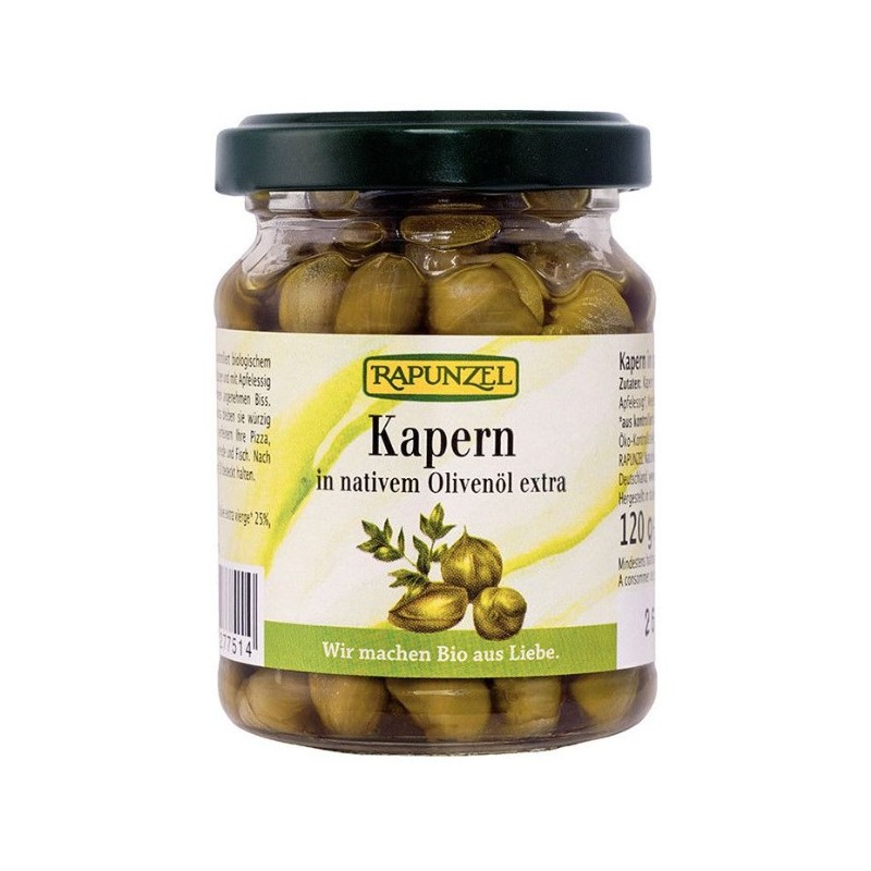 Alcaparras Aceite Oliva Rapunzel 120 G Rapunzel Alcaparras Aceite Oliva Rapunzel 120 G Rapunzel