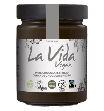 Crema Chocolate Negro La Vida Vegan 270 G La Vida Vegan