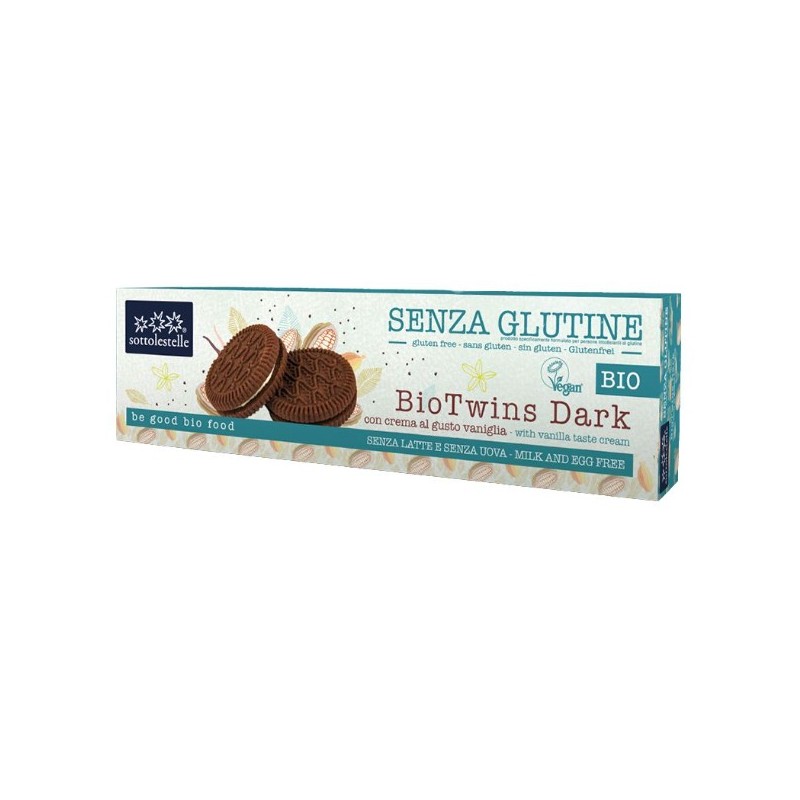 Galleta Biotwins Dark Vainilla S/G Sotto 125G Sottoleste Galleta Biotwins Dark Vainilla S/G Sotto 125G Sottoleste