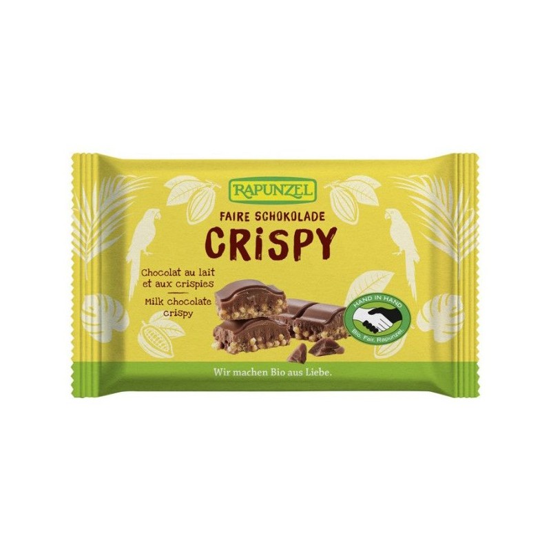 Snack Chocolate Crispy Rapunzel 100 G Rapunzel