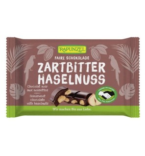 Snack Chocolate Negro-Avellan Rapunz100G Rapunzel
