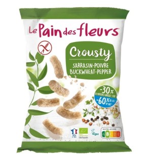 Ganchito Crousty Trigo Sarraceno Pimienta Lpdf 75G Le Pain Des Fleurs