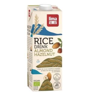 Bebida Arroz Avellana/Almendras Lima 1L Lima