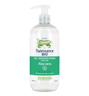 Gel Limpiador Manos Aloe Vera Natessance 500 Ml Natessance