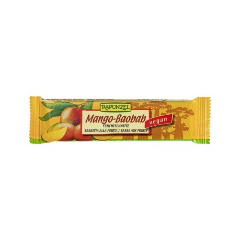 Barrita Mango-Baobab Rapunzel 40 G Rapunzel