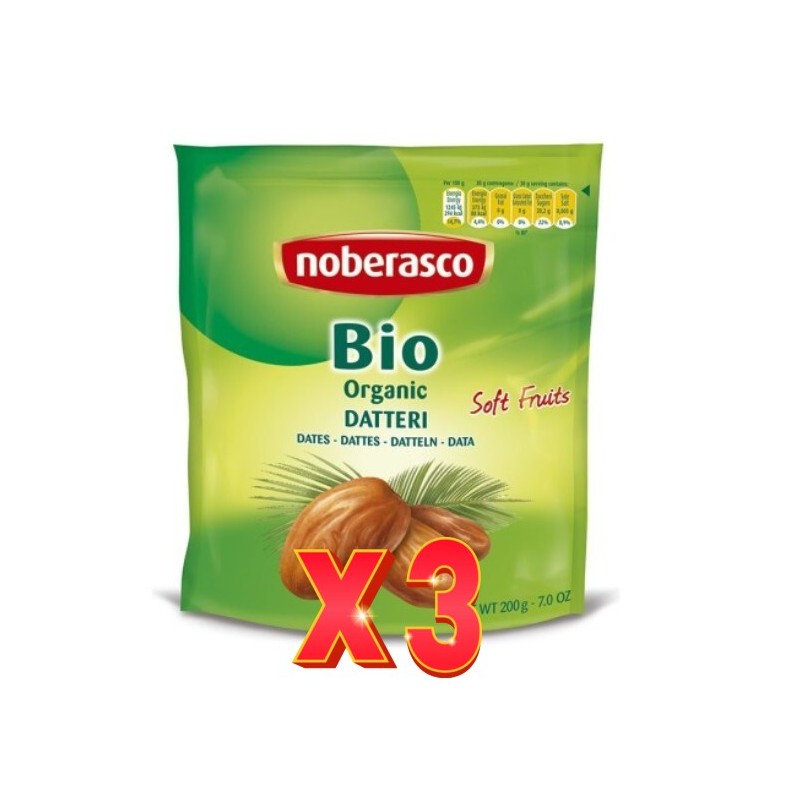 Pack de 3 unidades Datiles Sin Hueso Noberasco 200 G Noberasco Pack de 3 unidades Datiles Sin Hueso Noberasco 200 G Noberasco