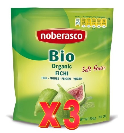 Pack de 3 unidades Higos Blandos Noberasco 200 G Noberasco