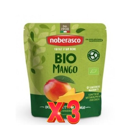 Pack de 3 unidades Mango Blando Noberasco 80 G Noberasco