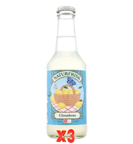 Pack de 3 unidades Refresco Limon Naturfrisk 25 Cl Naturfrisk