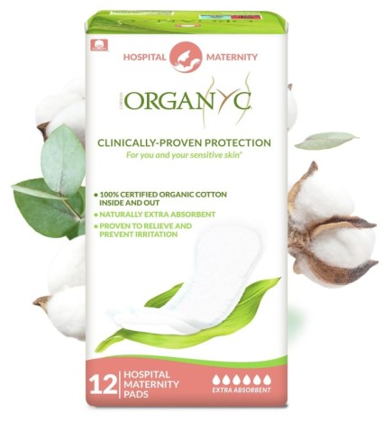 Compresas Maternidad Organyc 12 U Organyc