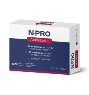 NPro Akkerbiota 30 Cápsulas NPro