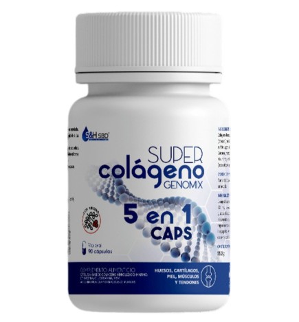 Super Colageno 5 En 1 90 Cápsulas Science & Health Sbd
