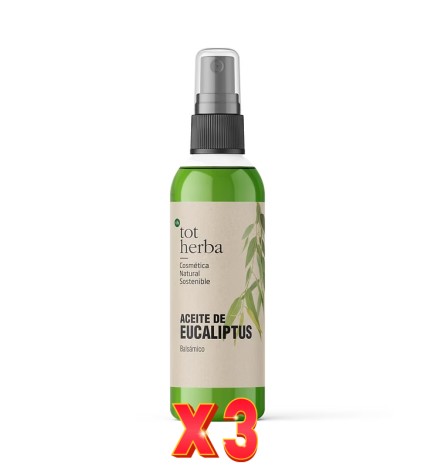 Pack de 3 unidades Aceite De Eucaliptus 100 Ml Tot Herba