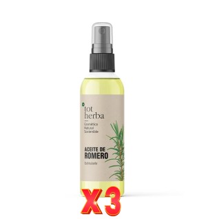 Pack de 3 unidades Aceite De Romero 100 Ml Tot Herba