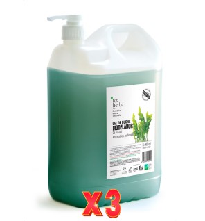 Pack de 3 unidades Gel Ducha Algas 5 Litros Tot Herba