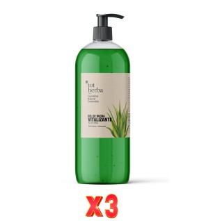 Pack de 3 unidades Gel Ducha Vitalizante Aloe Vera 1000 Ml Tot Herba