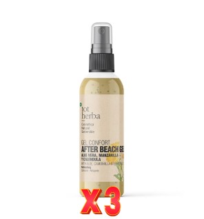 Pack de 3 unidades Gel Refrescante Aloe Vera, Manz Y Calendula 100 Ml Tot Herba