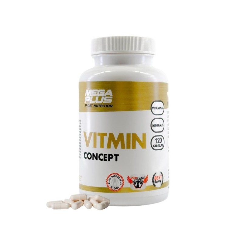 Vitmin Concept 120  Cápsulas Megapl Mega Plus