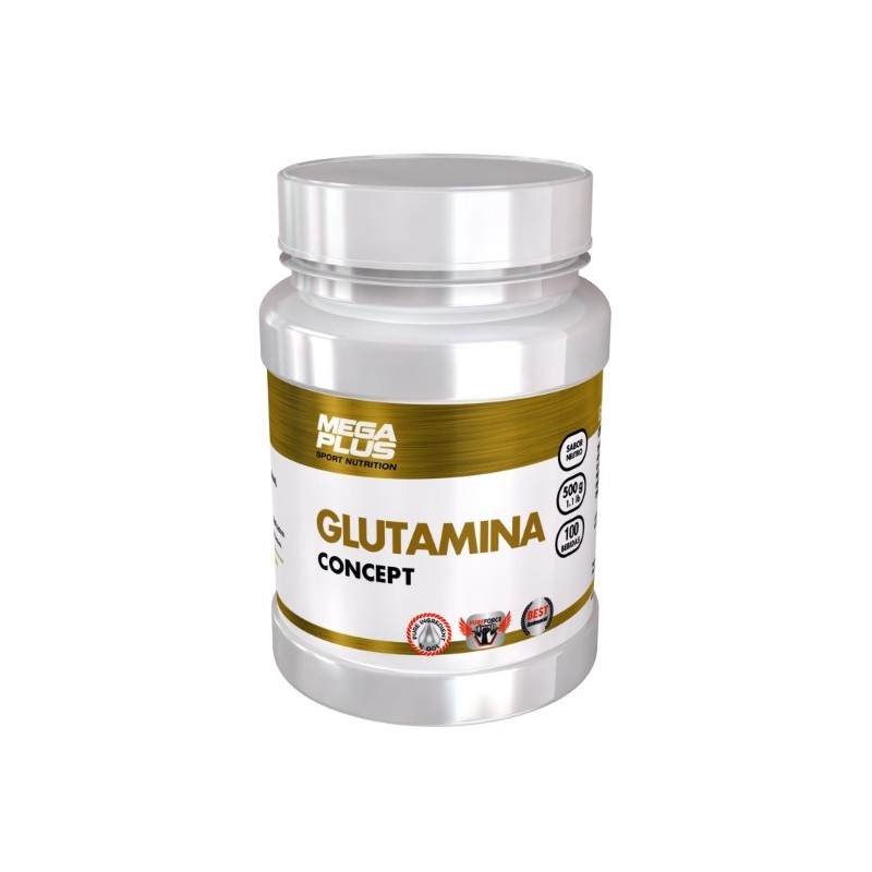 Glutamina Concept 500 G Mega Plus Glutamina Concept 500 G Mega Plus