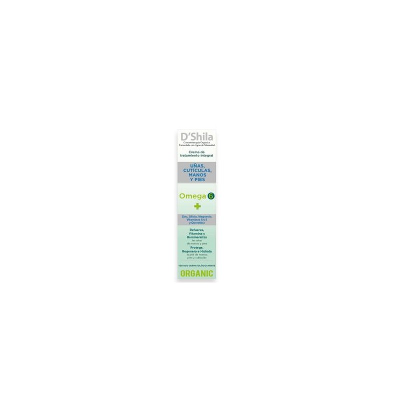 Crema Manos Y Uñas Omega-6 Con Dosificador 250 Ml Dshila Crema Manos Y Uñas Omega-6 Con Dosificador 250 Ml Dshila