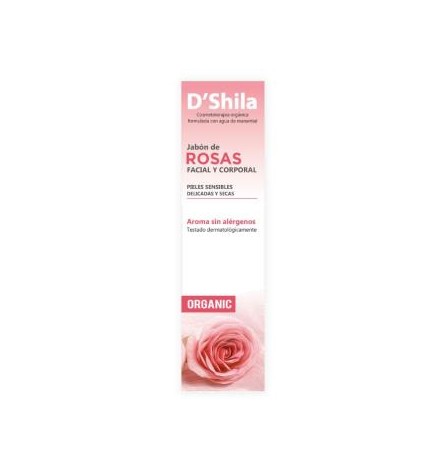 Jabon De Rosas Facial Y Corporal 250 Ml Dshila