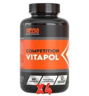 Pack de 4 unidades Vitapol 60  Cápsulass. Competition Mega Plus