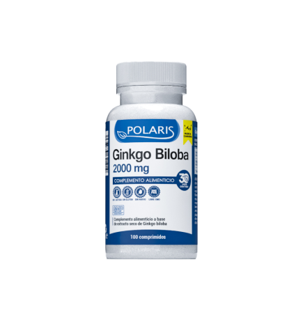 Ginkgo Biloba 2000 Mg 100 Comprimidos Polaris