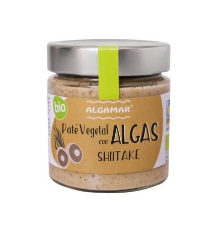 Pate De Algas Con Shiitake 180 Gramos Bio Algamar