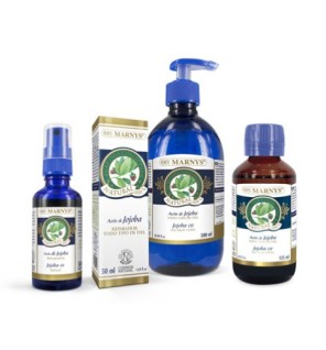 Aceite De Jojoba Botella Pet Con Bomba Dispensadora 500 Ml Marnys