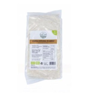 Semola De Arroz Integral 500 Gramos Bio Vegan Eco Salim