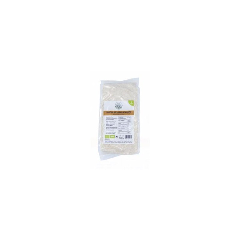 Semola De Arroz Integral 500 Gramos Bio Vegan Eco Salim Semola De Arroz Integral 500 Gramos Bio Vegan Eco Salim