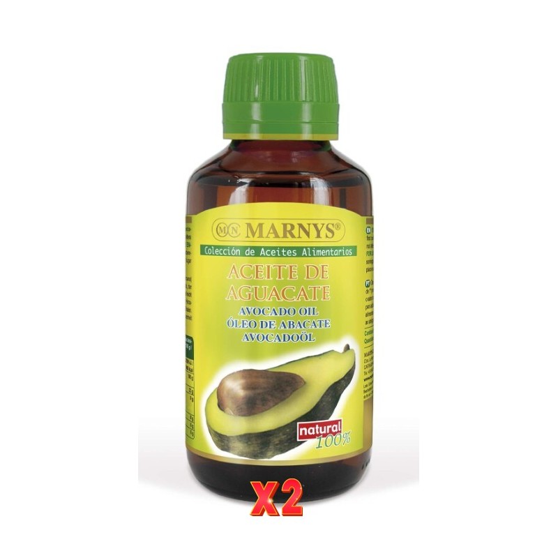 Pack de 2 unidades Aceite De AguacateBotella 125 Ml Marnys Pack de 2 unidades Aceite De AguacateBotella 125 Ml Marnys