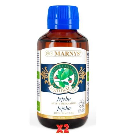 Pack de 2 unidades Aceite De Jojoba Botella 125 Ml Marnys