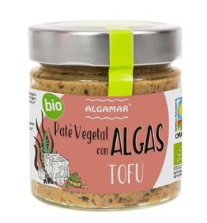 Pate Vegetal Con Algas 180 Gramos Bio Algamar