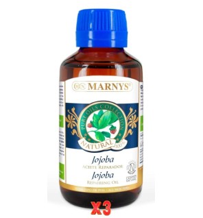 Pack de 3 unidades Aceite De Jojoba Botella 125 Ml Marnys