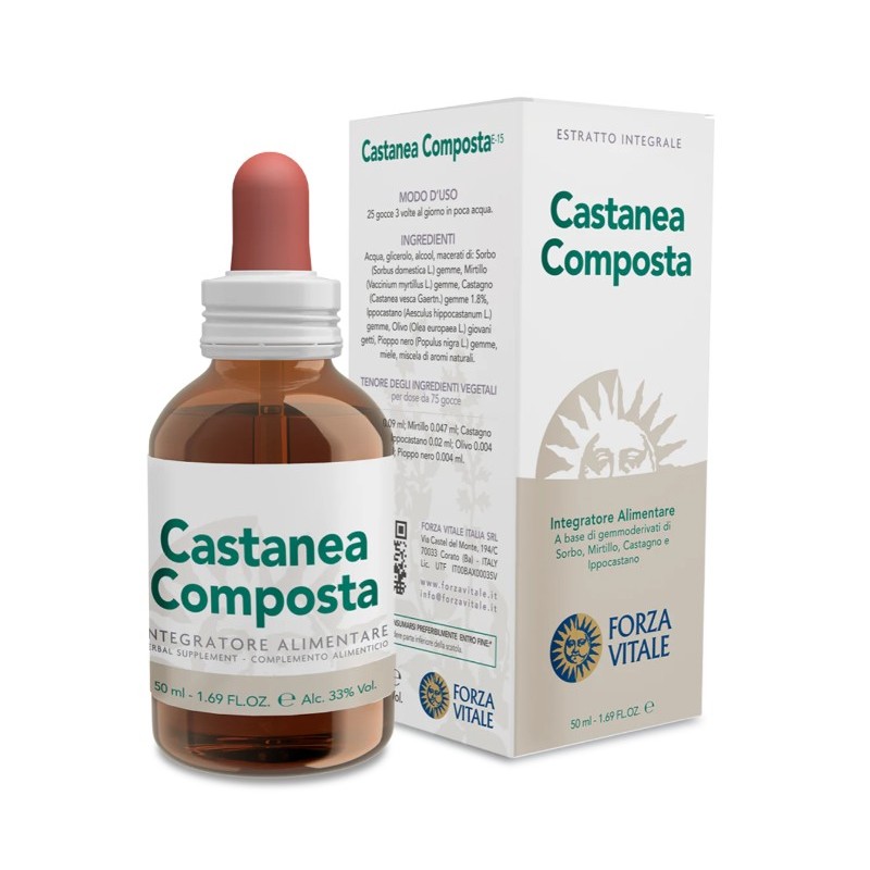 Castanea Composta 50 Ml Forza Vitale