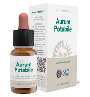 Aurum Potabile (Oro Alquémico) 10 Ml Forza Vitale