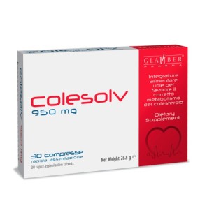 Colesolv 30 Comprimidos Glauber Pharma