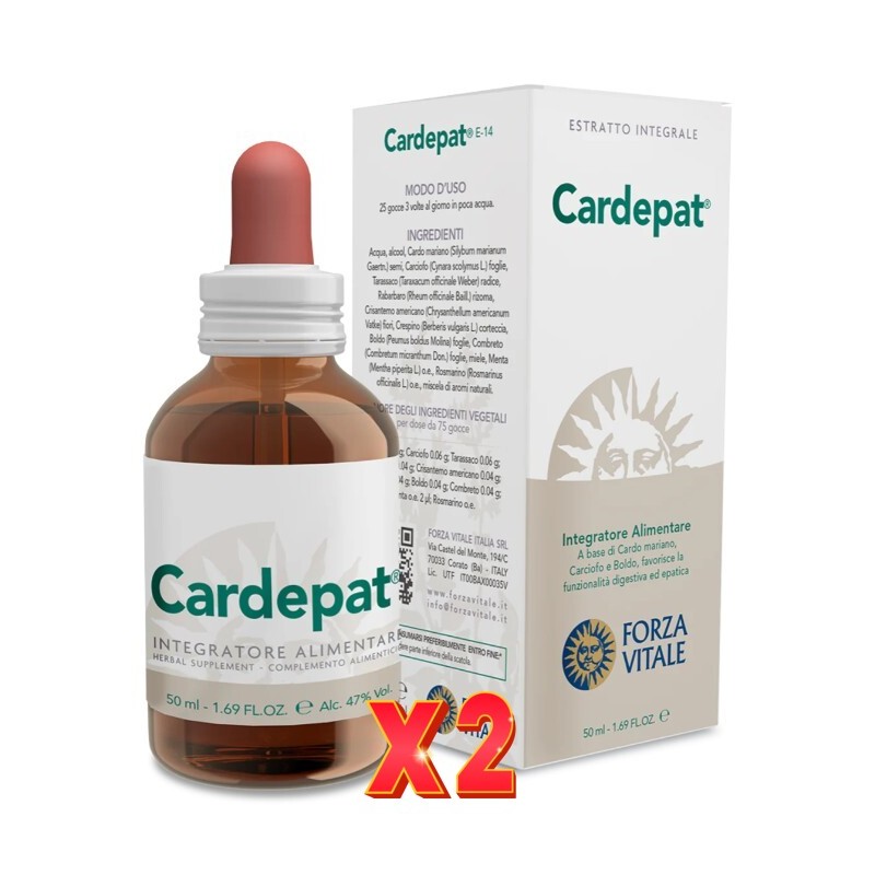 Pack de 2 unidades Cardepat 50 Ml Forza Vitale Pack de 2 unidades Cardepat 50 Ml Forza Vitale