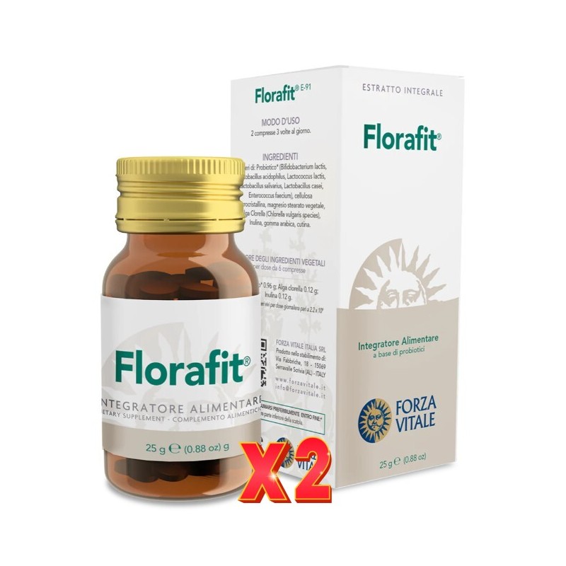 Pack de 2 unidades Florafit 25 G Forza Vitale Pack de 2 unidades Florafit 25 G Forza Vitale