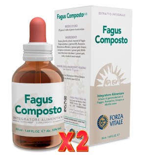 Pack de 2 unidades Fagus Composto 50 Ml Forza Vitale
