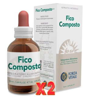 Pack de 2 unidades Fico Composto 50 Ml Forza Vitale
