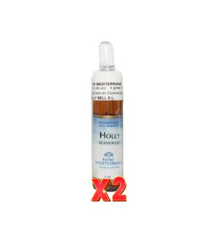 Pack de 2 unidades Fm Holly (Acebo) 10 Ml Forza Vitale