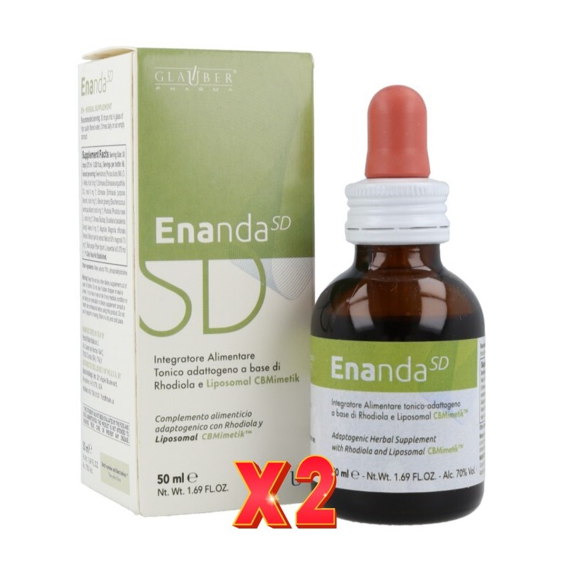 Pack de 2 unidades Enanda Sd 50 Ml Glauber Pharma Pack de 2 unidades Enanda Sd 50 Ml Glauber Pharma