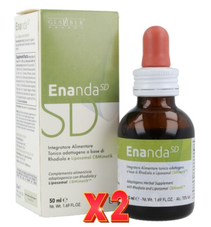 Pack de 2 unidades Enanda Sd 50 Ml Glauber Pharma