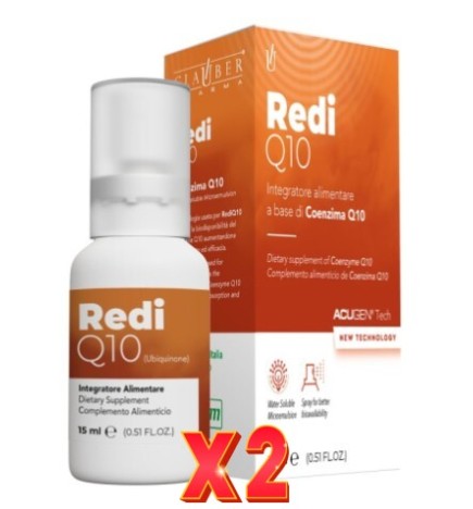 Pack de 2 unidades Redi Q10 15 Ml Glauber Pharma